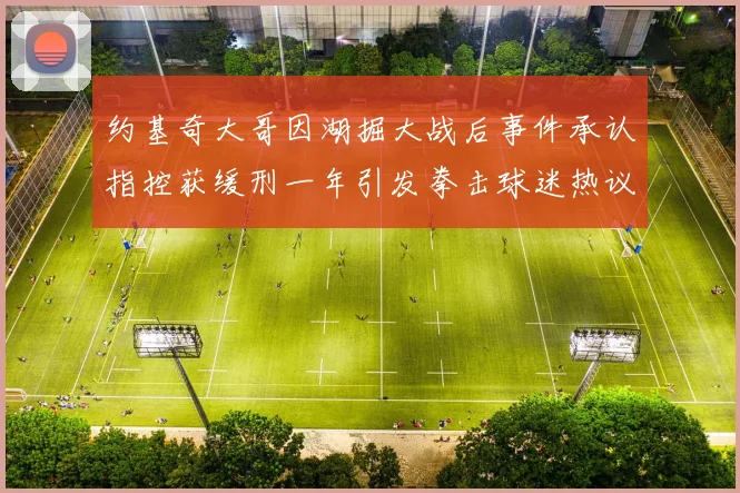约基奇大哥因湖掘大战后事件承认指控获缓刑一年引发拳击球迷热议
